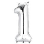 32 inch multicolor helium balloon number 1