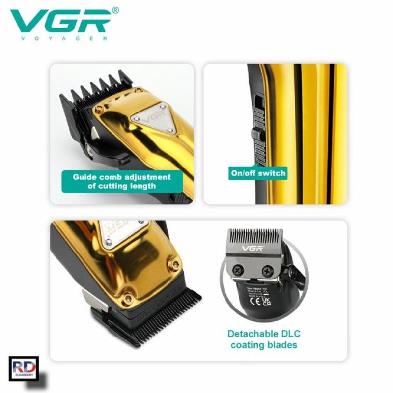 VGR Professional Rechargeable Hair Trimmer V-136