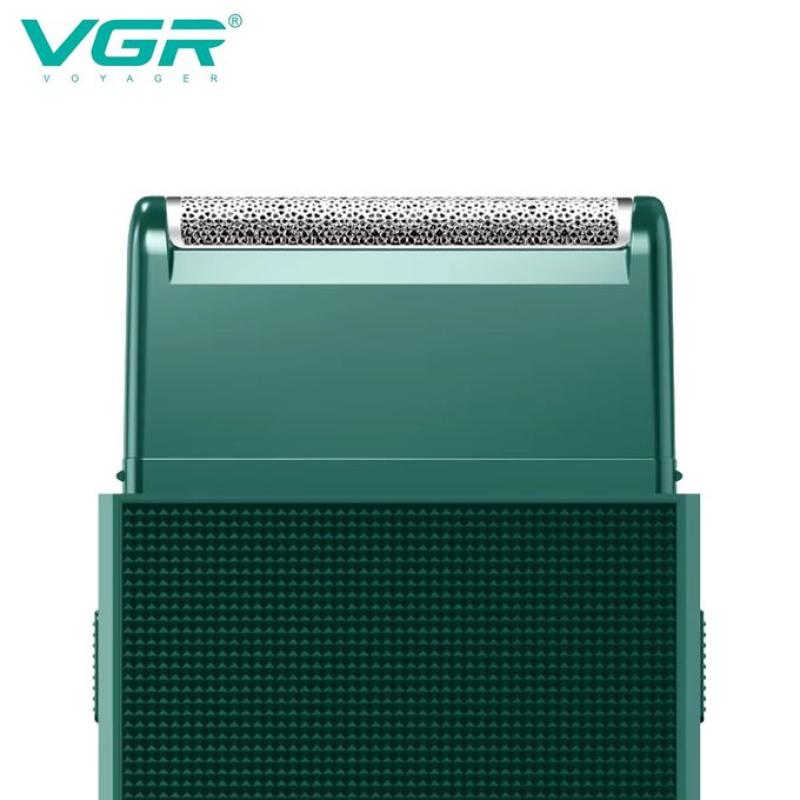 VGR V-376 Men's Precision Shaver - Precise Shaving, USB Charging, Pop-up Trimmer, Long-lasting Battery - Smooth Shaving