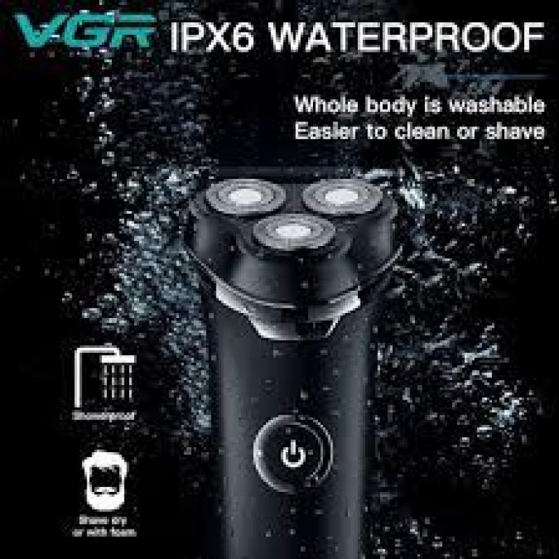 VGR V-319 Men Travel Washable Waterproof IPX6 Beard Trimmer
