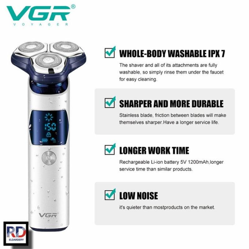 VGR Professional Rechargeable Shaver V-328
