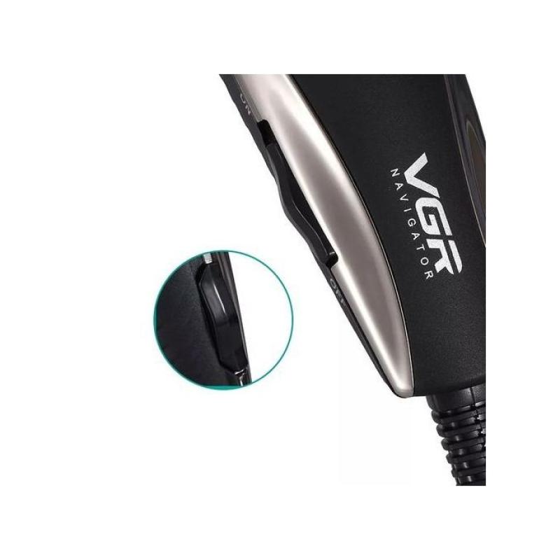 VGR V-033 Electric Corded Hair Trimmer Hair Clippers+comb+hair Scissors