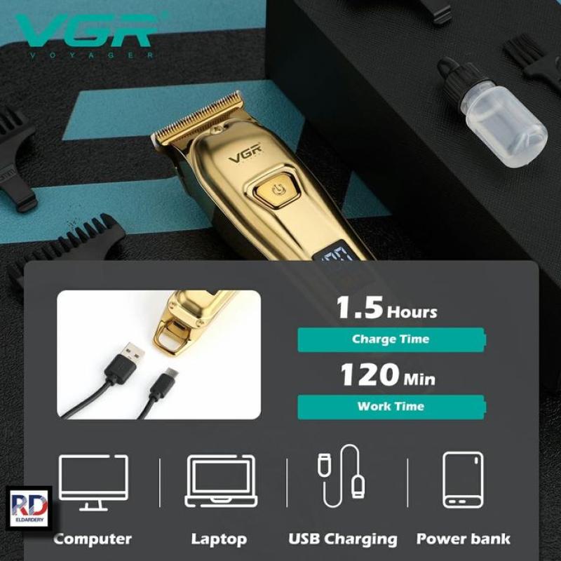 VGR V-961 Premium Cordless Waterproof Electric Shaver