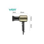 VGR V-453 Powerful Ionic Hot And Cool Hair Dryer- 1800-2200 Watt