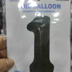 32 inch multicolor helium balloon number 1