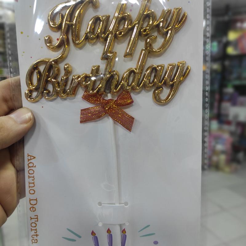 Happy Birthday High Quality Plastic - Multi Color