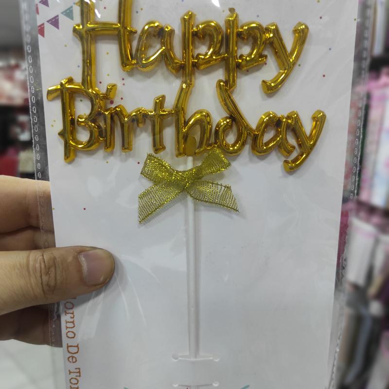 Happy Birthday High Quality Plastic - Multi Color