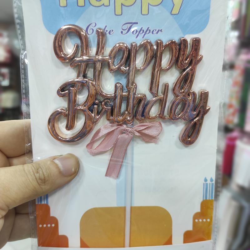 Happy Birthday High Quality Plastic - Multi Color