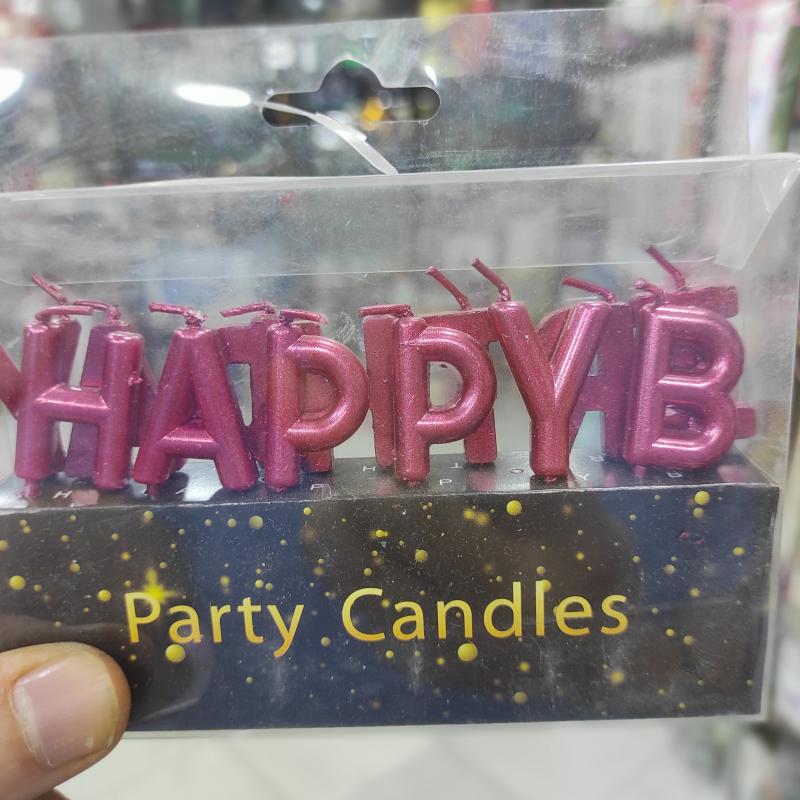 High Quality Imported Complete Birthday Candle Set
