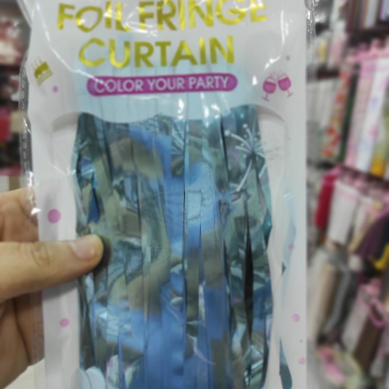 Grand Shiny Curtain - Multicolor - For Parties and Birthdays