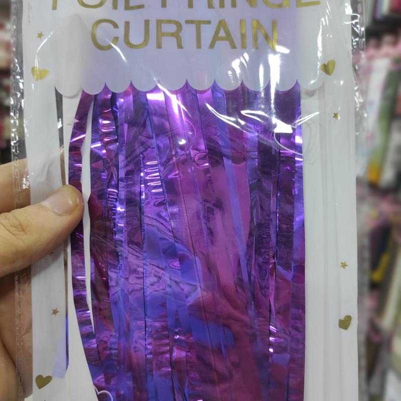 Grand Shiny Curtain - Multicolor - For Parties and Birthdays