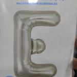 32" Multicolor Letter E Helium Balloon
