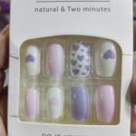 "Yalla" Wide High-Quality Artificial Nails - Natural 2-Minute Manicure