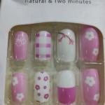"Yalla" Wide High-Quality Artificial Nails - Natural 2-Minute Manicure