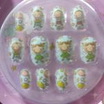Kids Fake Nails Girls Press on Nails Girls False Nails On Pre-glue Full Cover Children Artificial Fake Nail Tips Pre Glue Full Cover