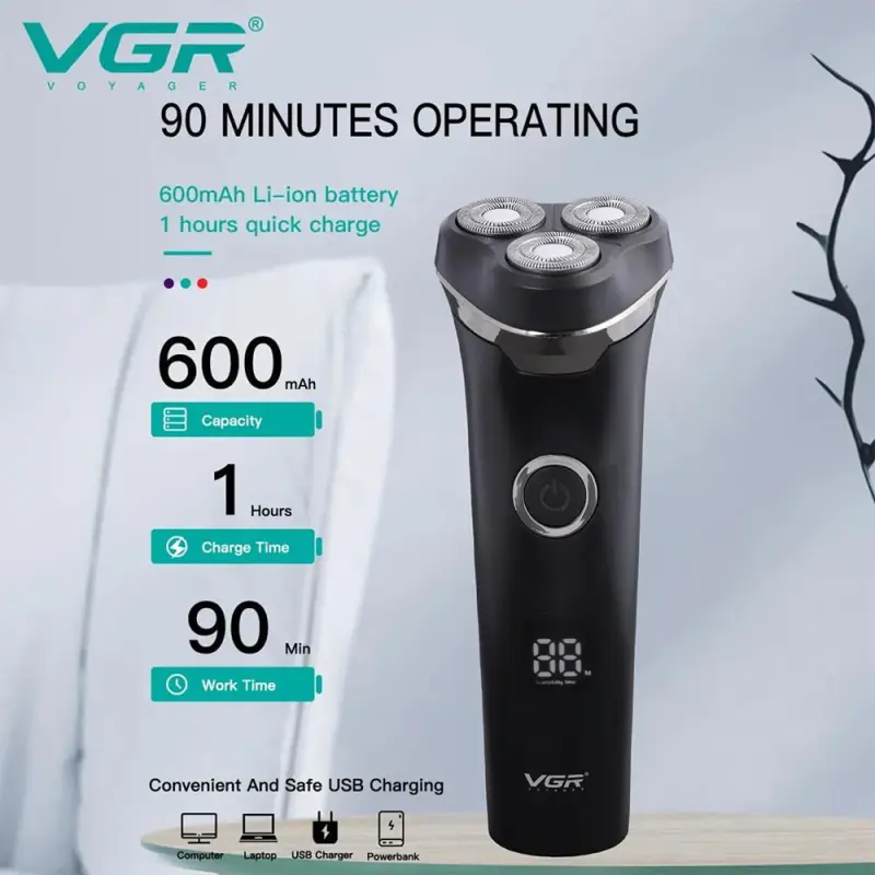 VGR Professional Beard Trimmer V-329