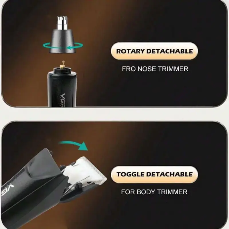 VGR Professional Body and Nose Hair Trimmer V-934