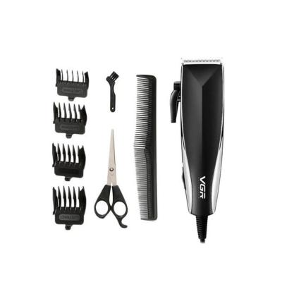 VGR V-033 Electric Corded Hair Trimmer Hair Clippers+comb+hair Scissors