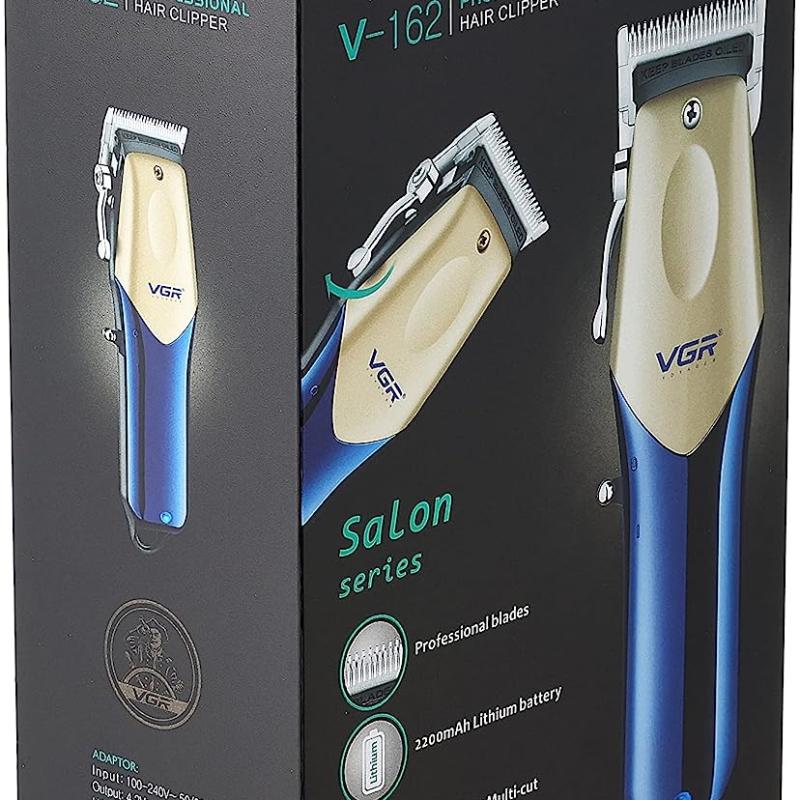 VGR V-162 Professional Hair Clippers Metal For Men