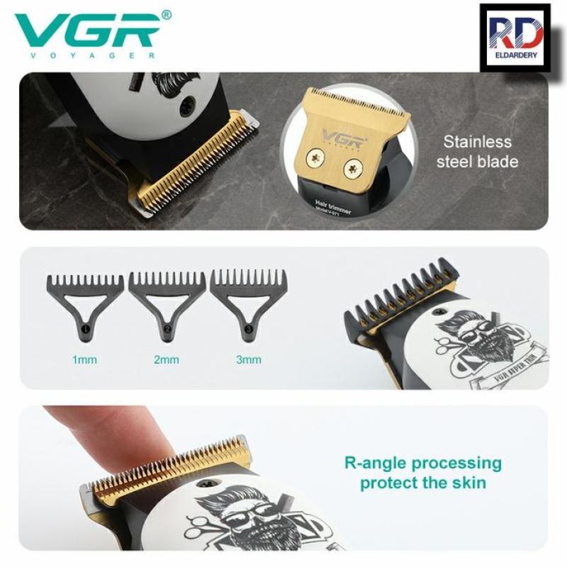 VGR Professional Rechargeable Hair Trimmer V-971