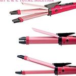 N.O.V.A-Straightener and Curler NHC-1818Sc 2 In 1 Hair Beauty Set Curler And Straightener