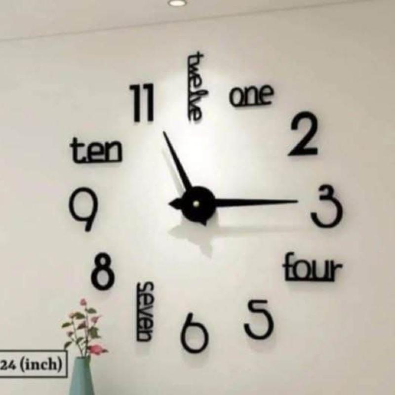 3D wall clock