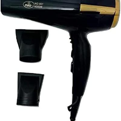 Max Hair Dryer, 4000 Watts, Black - 801