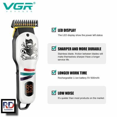 VGR Professional Rechargeable Hair Trimmer V-971