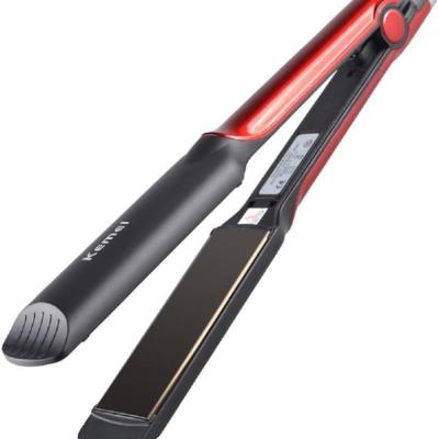 KM-531 Professional Hair Straightener Black/Red