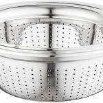 Stainless Steel Colander Set: Three Pieces of High Quality and Excellent Performance