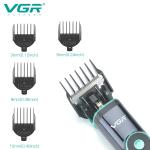 VGR V-671 Salon Series Professional Digital Display Cordless Hair Clipper with Dual motor Beard Trimmer