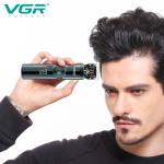 VGR V-671 Salon Series Professional Digital Display Cordless Hair Clipper with Dual motor Beard Trimmer