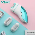 VGR V-731 3in1 Hair Removal Machine Lady Shaver Callus Remover Electric Professional Epilator