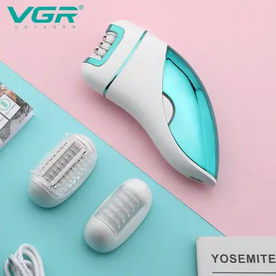 VGR V-731 3in1 Hair Removal Machine Lady Shaver Callus Remover Electric Professional Epilator