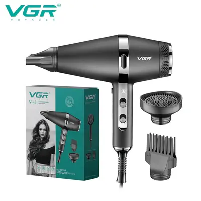 VGR V-451 Professional Hair Dryer 1800-2200W Multicolour