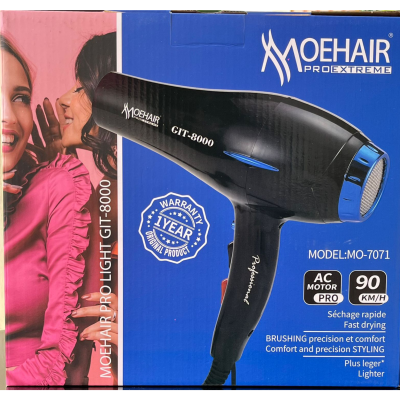 Moehair MO-7071 Professional Hair Dryer - 8000 Watts