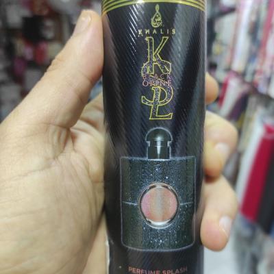 "Khalis KLP Black Opine" Refreshing Fragrance Mist - 250 ml