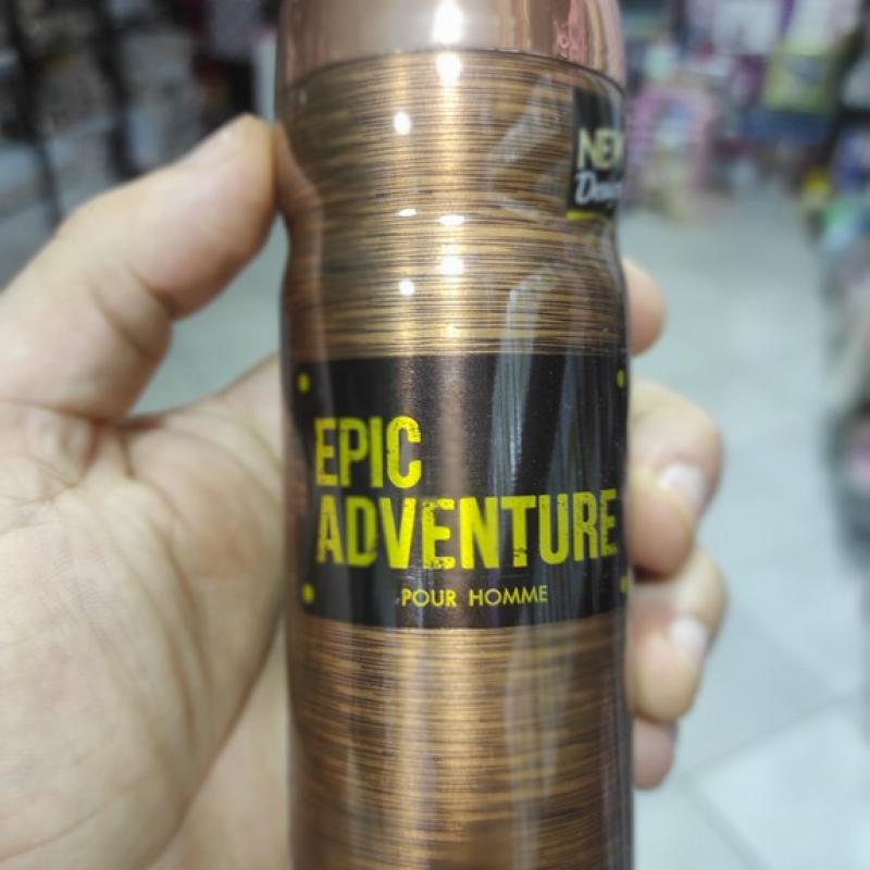 EPIC ADVENTURE POUR HOMME Perfumed Spray: Luxurious Design and Masculine Allure