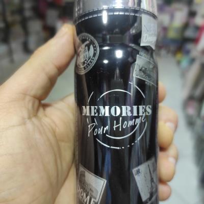 MEMORIES POUR HOMME Perfumed Spray: Elegant Design and Alluring Fragrance