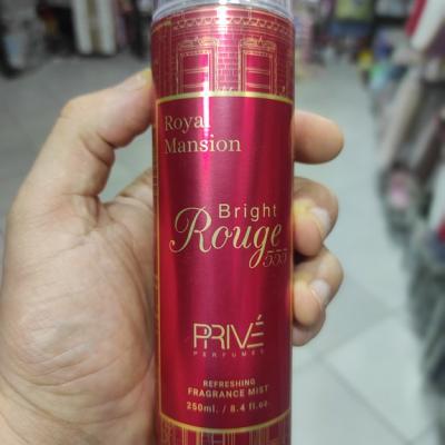 "Royal Mansion Bright Rouge 555" Refreshing Fragrance Mist - 250 ml