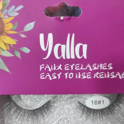 "Yalla" False Eyelashes - 100% Hand Made