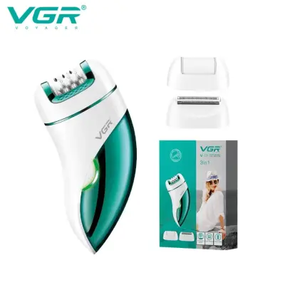 VGR V-731 3in1 Hair Removal Machine Lady Shaver Callus Remover Electric Professional Epilator