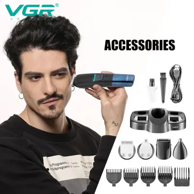 VGR Professional Grooming Kit 10-in-1 V-108